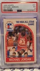 NBA Hoops Michael Jordan 1989-90 #21 All-Star Game PSA 5 Chicago Bulls Card