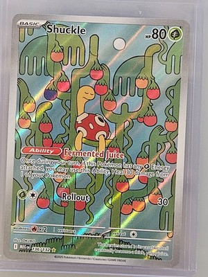 Shuckle 136/132 : Illustration Rare - Mega Evolution (MEG) / NM Pack Fresh