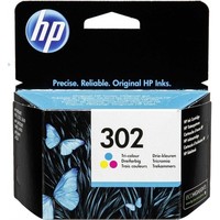 HP F6U65Ae/302 Originale Druckerpatronen Farbig Cyan Magenta Gelb