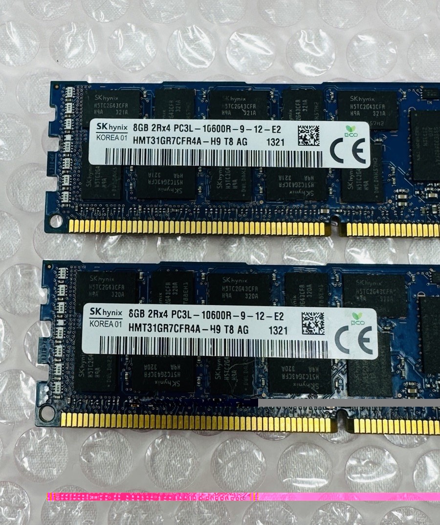 как выглядит SK Hynix HMT31GR7CFR4A-H9 8GB PC3L-10600R DDR3 1333MHz ECC Registered Server RAM фото