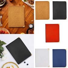 Restaurant Menu Cover Transparent Sleeve Menu Book for Wedding Hotel Cafe