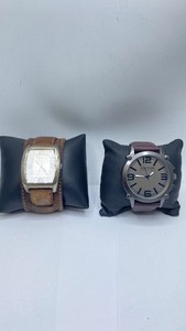 Men's Reaction Assorted Mixed Models Stainless Steel Quartz Watch 2Pcs 140.0g