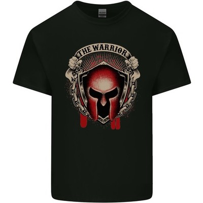 Der Warrior Gym Spartan Helm Bodybuilding Kinder T-Shirt Kinder