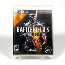 Battlefield 3 Limited Edition Sony PlayStation 3 PS3 2011 CIB Tested Game