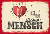 Holzschild 20X30 Cm Du Bist Mein Herz Lieblingsmensch Deko Geschenk Holz Schild