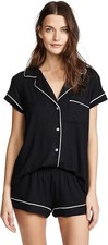 Eberjey Relaxed Short PJ Set size M Black, On Zappos For 138 Reg, So soft 