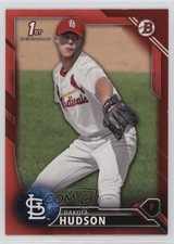 2016 Bowman Draft Draft Picks Red /5 Dakota Hudson #BD-6 0t2