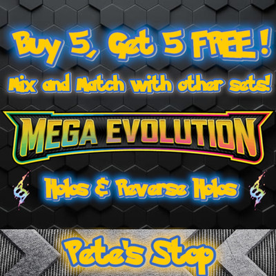 Pokemon Karten - Mega Evolution: Base Set - Holos & Reverse Holos - TCG