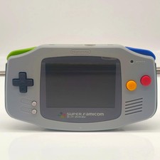 CONSOLE NINTENDO GBA GAME BOY ADVANCE - CUSTOM + SCHERMO IPS -  USATO TESTATO