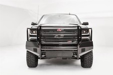 Fab Fours Full Grill Guard Front Bumper For 2016-2018 Chevrolet Silverado 1500