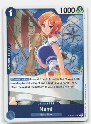 Nami (050) OP09-050 FOIL R Emperors in the New World One Piece LP