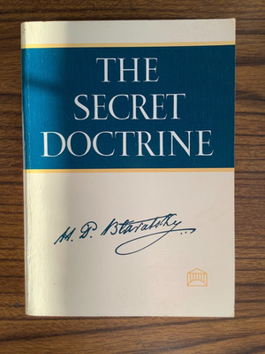 The Secret Doctrine by H. P. Blavatsky, VOL. 1 ONLY, 1999 Paperback, GOOD+