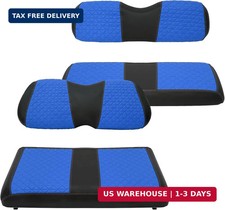 Golf Cart Front and Rear Seat Covers for EZGO TXT/RXV Club Car DS/P