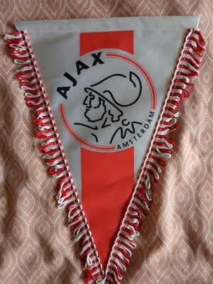 Ajax Amsterdam. Holland. Fan Artikel. Fussball. Wimpel. 30 Cm Lang. 