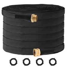 Anti-Kink 100FT Non-Expanding Garden Hose, Flexible and Tough, Lightweight an...