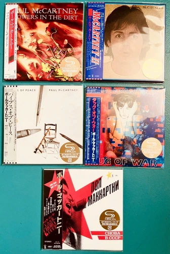 3e LOT / 5 SHM-CD Paul McCartney & The Wings Flowers In The Desert + 4 Albums