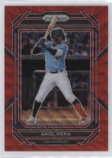 2023 Panini Prizm Ruby Wave Prizm Arol Vera #62 12cn