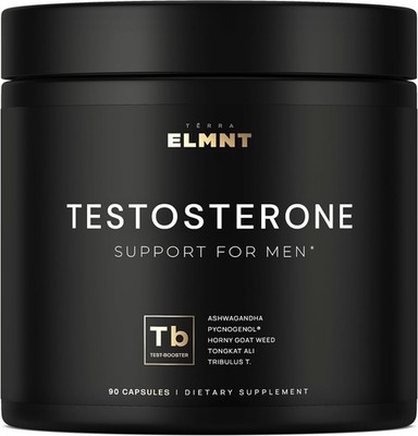 2,015mg Testosterone Booster for Men 8X Strength w. 1 Count (Pack of 90) 