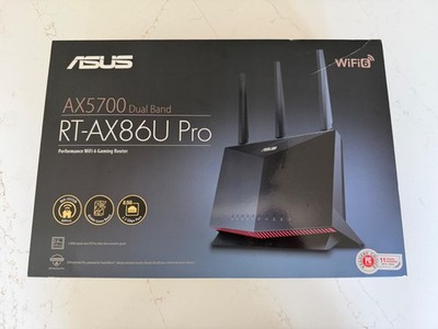 ASUS RT-AX86U Pro AX5700 Dual-Band WiFi 6 2.5G Gaming Router - (BARELY USED)