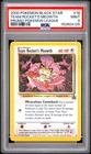 PSA 9 2000 Team Rocket's Meowth 18 Black Star Promo Pokemon Card - Mint!
