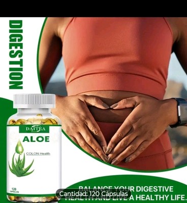 Softgels de Aloe Vera Premium 5000mg - Limpieza del Colon para Hombres y Mujeres
