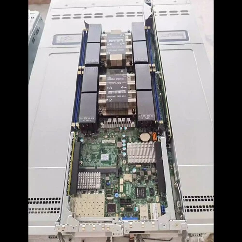 Supermicro 2029BT-HNTR Server 24X2.5"/8X Intel 8160 24Core/1T RAM/4X 1T NVME U.2 - Image 3 of 4