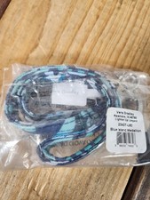 Vera Bradley Lighten Up Lanyard Blue Island Medallion Floral NWT for ID Case