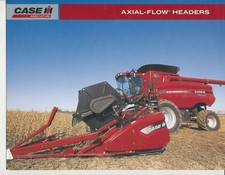 CASE INTERNATIONAL COMBINES HEADERS 2007  BROCHURE