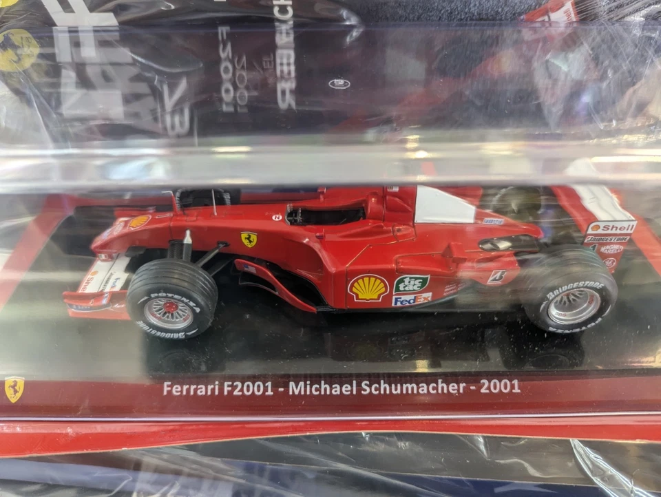 Ferrari F2001 - Michael Schumacher - 2001 - Le grandi Ferrari F1 - 1:24 nr 73 - Immagine 4 di 4
