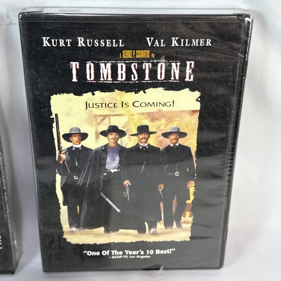 Tombstone ~ DVD ~ Kurt Russell, Val Kilmer (1993) The Outlaw Josey Wales Lot - Image 2 of 4