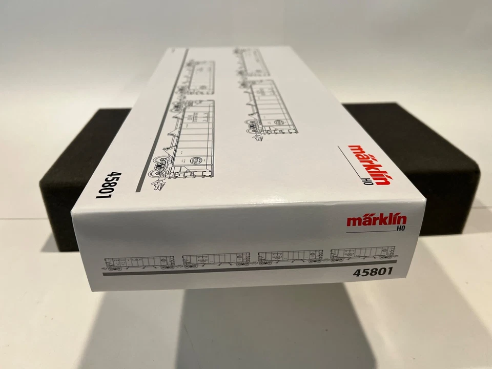 Marklin 45801 New York Central Railroad (NYC) - Four Hopper Cars Set - Image 3 of 4