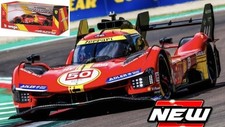 1:24 Scale Burago FERRARI 499 P Le Mans 2024 Road Vehicles