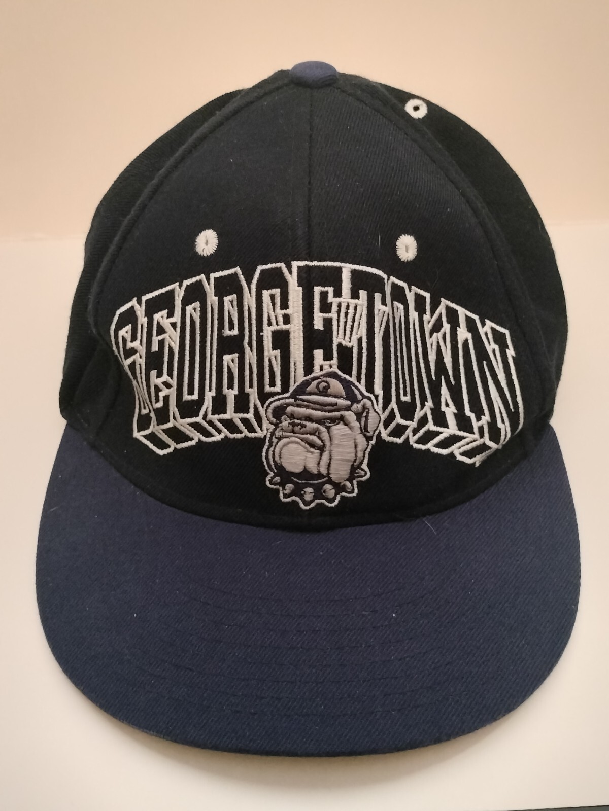 Vintage Zephyr Georgetown Hoyas Bulldog Snap Back Adjustable Hat