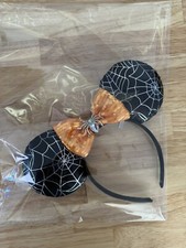 Disney Minnie Mouse Halloween Headband - Costume 2024 Limited Edition - Spider
