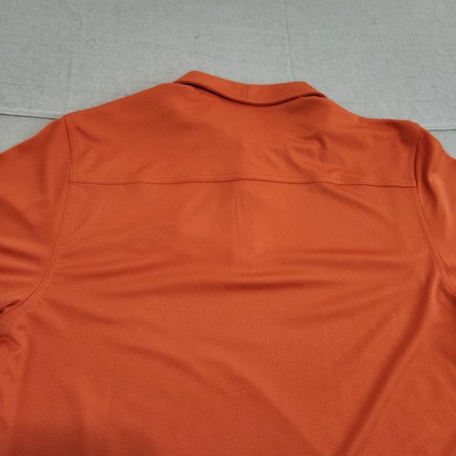 New Denver Broncos Polo Shirt Mens Small Orange Short Sleeve Cutter & Buck - Picture 11 of 12