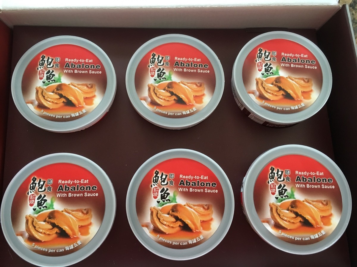 Abalone Shell Sale ~ Canned Ready-to-eat Abalone ~ 3 Pcs Top Grade ...