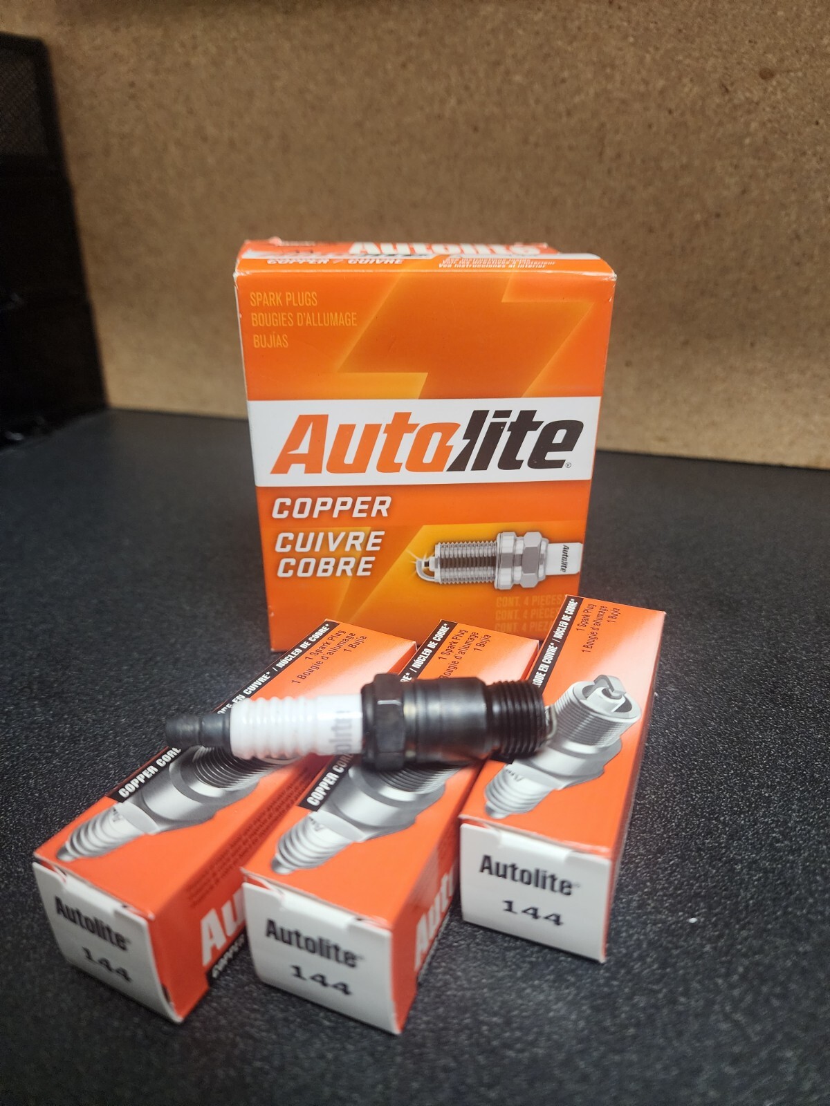 Autolite Spark Plugs Box of 4 - 144