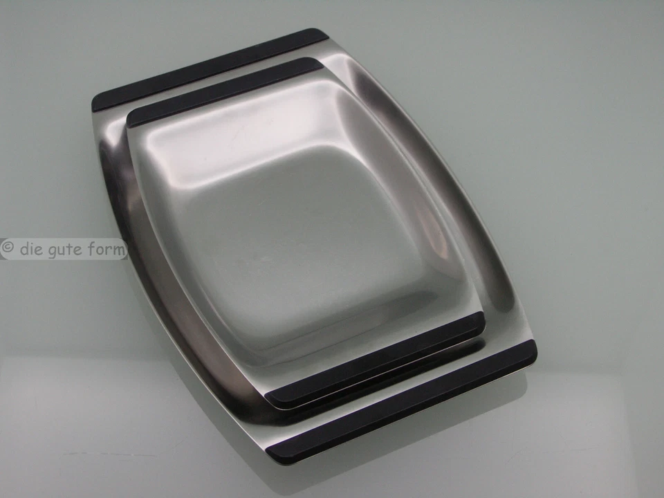 WMF Cromargan - - - 2x feine DESIGN SCHALE / TABLETT - sehen klasse aus! - - - - Bild 4 von 4