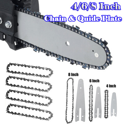 4/6/8/10/12/16'' Chain Saw And Guide 28-59 DL for Cordless Chainsaw Wood Cutter