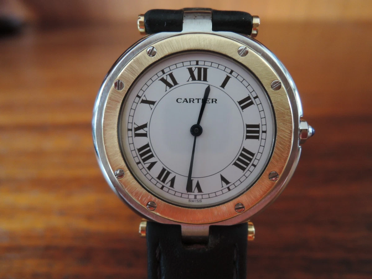 Cartier santos top ronde gold