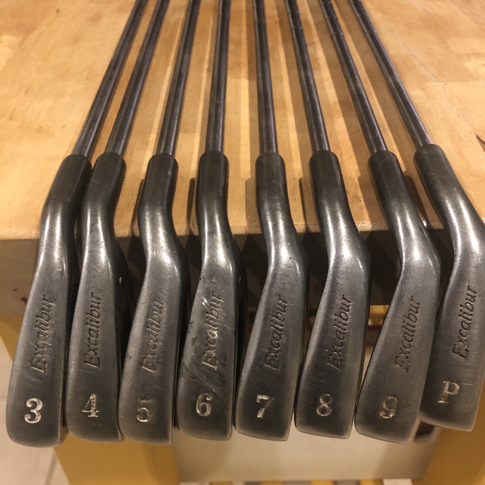 Excalibur Instrument Compu System Full Iron Set 3PW OEM S Steel Shafts
