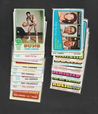 Huge 1972 thru 1981 Topps Basketball Card lot ~~ Stars ~ Over 150 Cards.  LOOK! 