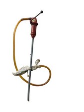 ANCIEN VINTAGE POMPE JAPY DE GARAGE POUR GROS TONNEAU BIDON  HUILE ESSO TOTAL BP