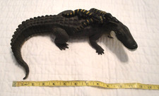 Vtg 2004 Safari Ltd Alligator Babies,Figure Toy, 11" Long, Rubber Alligator