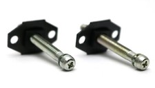 New Universal Headlight Adjuster Screws Wmetal Base 1.0 C-2-c 2 Bolt 14-28