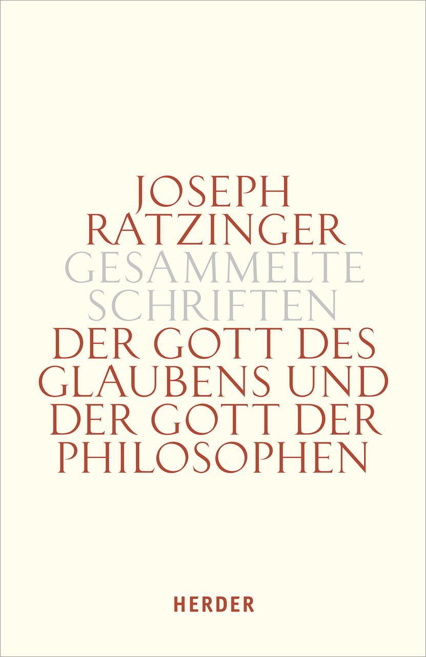 Thumbnail - Der Gott Des Glaubens Und Der Gott Der Philosophen Joseph Ratzinger