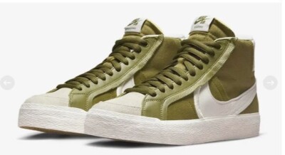 NIKE SB ZOOM BLAZER MID PREMIUM Plus SCHUH DR9144 300 UK 8 / EUR42,5