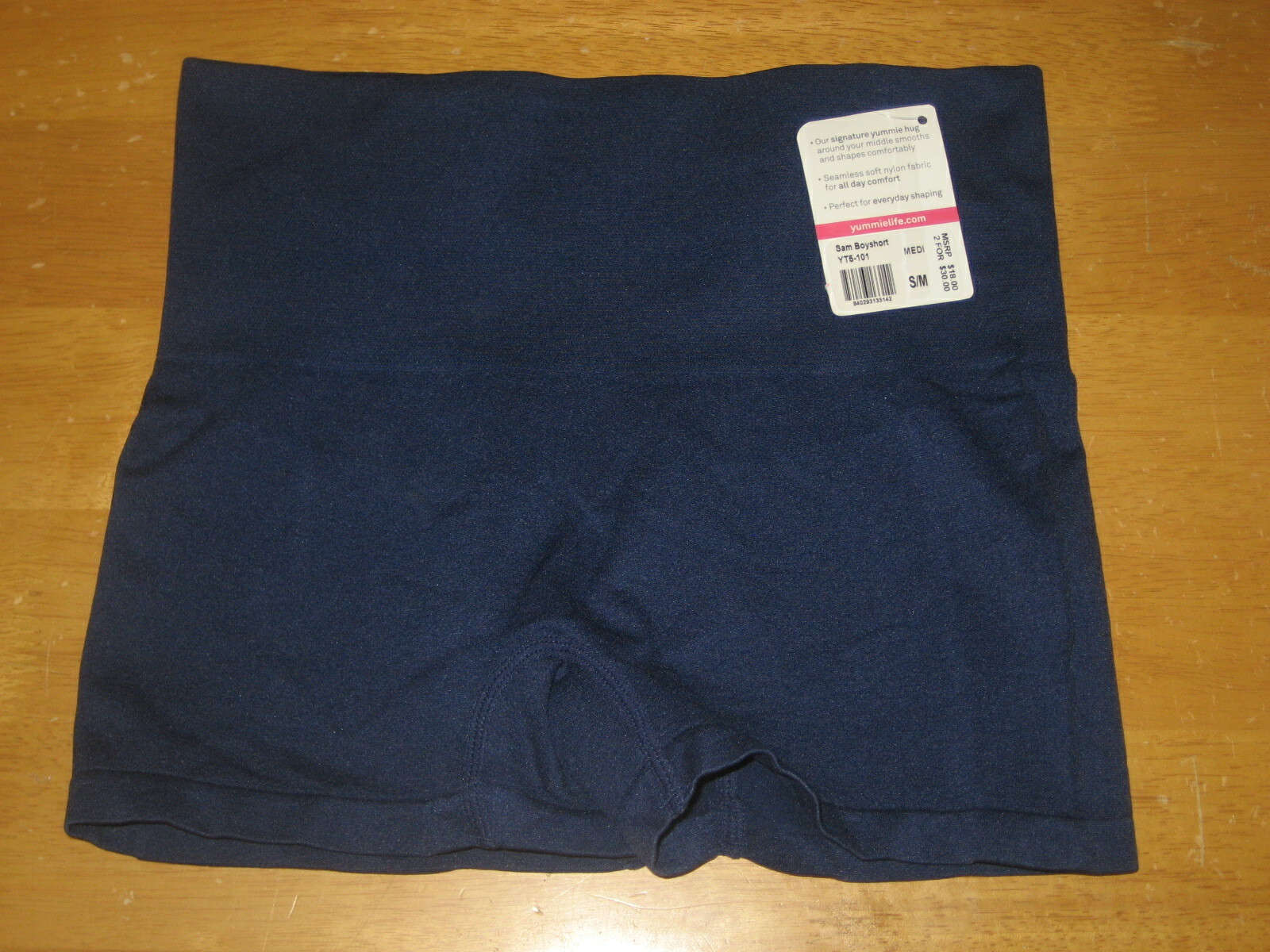 YUMMIE YT5101 Sam Seamless Everday Shaping Boyshort Panties S M L XL