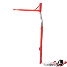 Universal Mailbox Post Support Ideal for Both Rural and Residential Galvanized