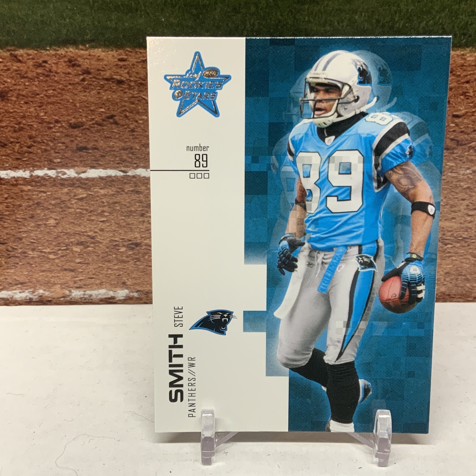 2007 Leaf Rookies and Stars Football Card #31 Steve Smith